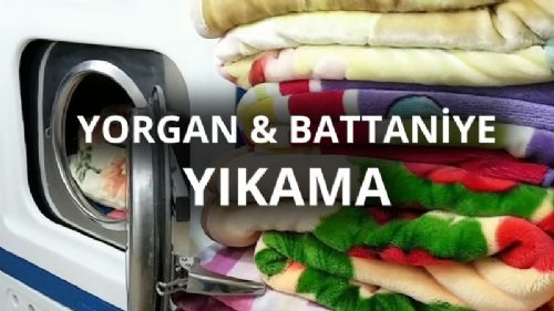 Yorgan Battaniye Yıkama